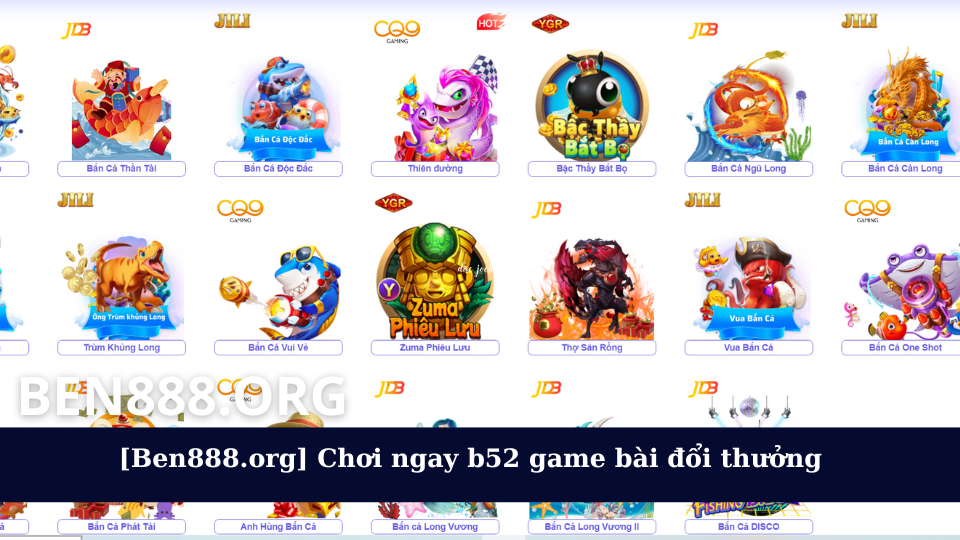 Ben888.org - Nhà cái mang lại cơ hội làm giàu cho các cược thủ