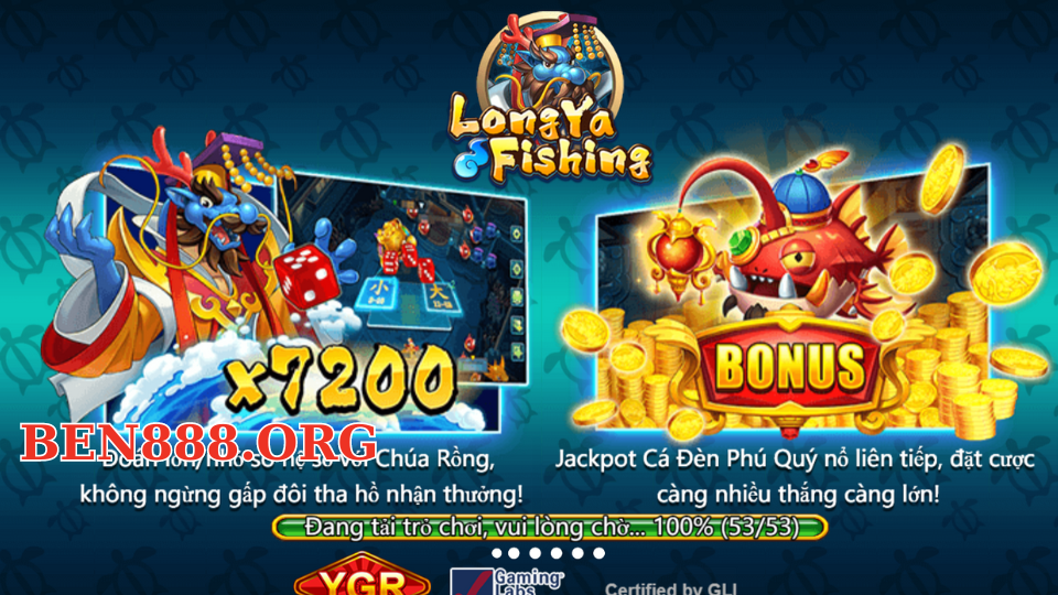 Chúa rồng thả cá - Game online đổi thưởng Ben888