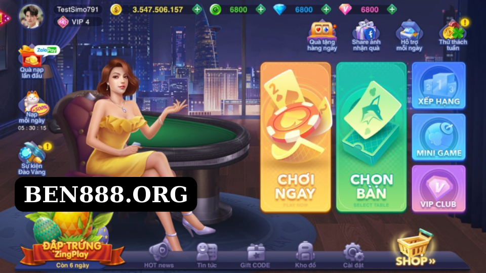 Danh sách Game bài đổi thưởng uy tín 10nhacai