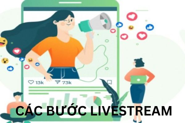 Các bạn nên chuẩn bị người hỗ trợ live